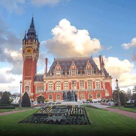 Calais Plage-Gare Appartement Elegant Tout Equipe ภายนอก รูปภาพ