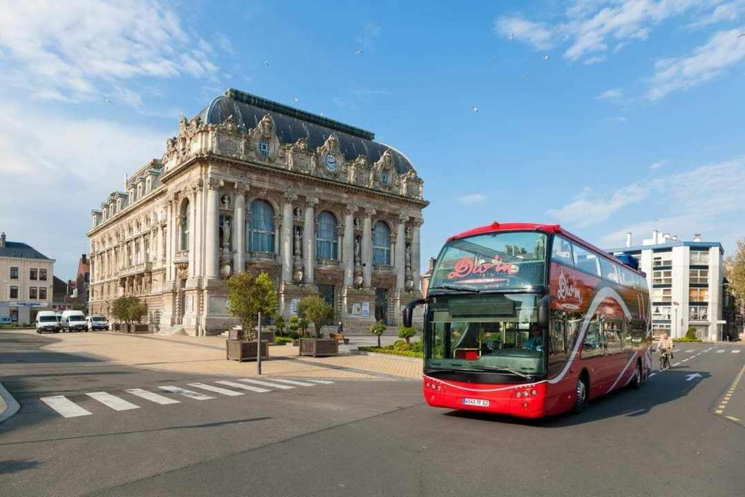 Calais Plage-Gare Appartement Elegant Tout Equipe ภายนอก รูปภาพ