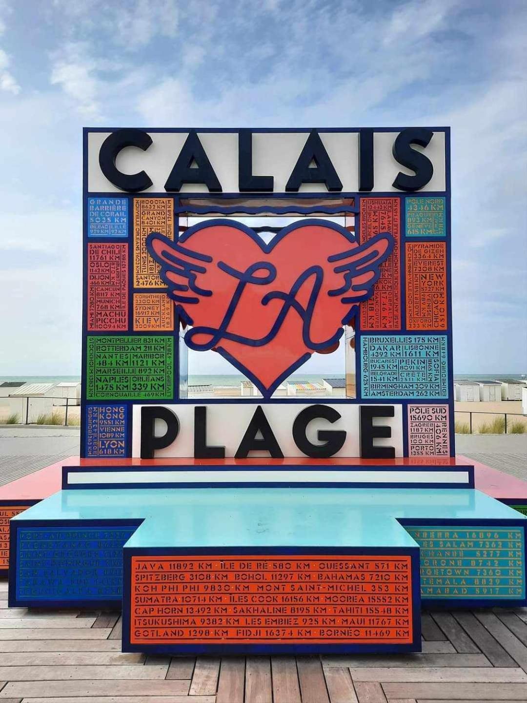 Calais Plage-Gare Appartement Elegant Tout Equipe ภายนอก รูปภาพ